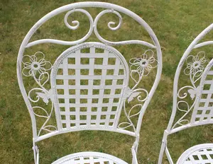 Maribelle Metal Round Garden Chairs