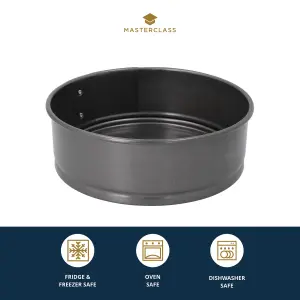 MasterClass Non-Stick 20cm Loose Base Spring Form Cake Pan