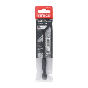 Timco - Roll Forged Jobber Drills - HSS (Size 13.0mm - 5 Pieces)