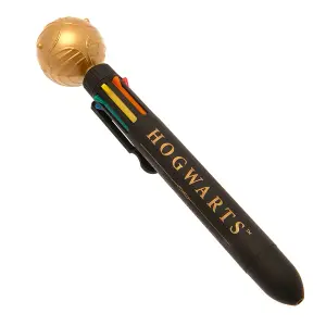 Harry Potter Golden Snitch Retractable Pen Black (One Size)