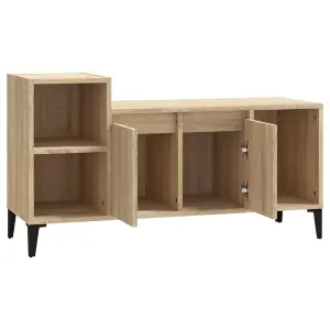 Berkfield TV Cabinet Sonoma Oak 100x35x55 cm Engineered Wood