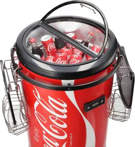 Salco Coca-Cola Party Cooler Fridge SPC-88CC - 50L Capacity