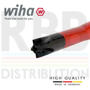 Wiha PlusMinus Phillips Screwdriver Slotted PH2 Grip 1000v VDE SlimFix fit 35503