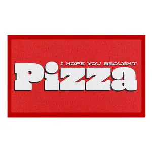 I Hope You Brought Pizza Indoor & Outdoor Doormat - 70x40cm