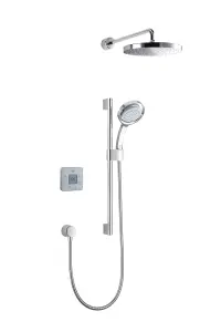 Mira Vier Digital Mixer Shower Dual Outlet Low Pressure Gravity Pumped Rear Fed