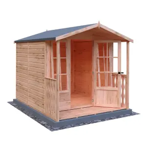 Shire Chatsworth 7x8ft Summerhouse Single Door 12mm T&G