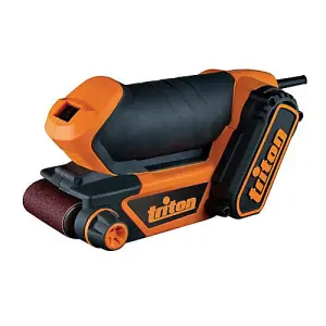 Triton 450W Compact Palm Belt Sander Lightweight 60mm x 400mm Sanding Belts