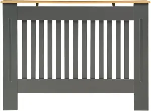 Medium Grey Radiator Cover 820mm(H) 1120mm(W) 190mm(D)