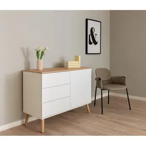 Dot Sideboard White/Oak