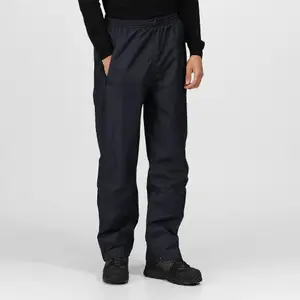 Regatta Professional Linton Waterproof Over Trousers Navy Blue - S