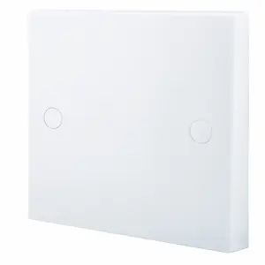 BG 20A White 1 gang Gloss Plastic Flex Outlet