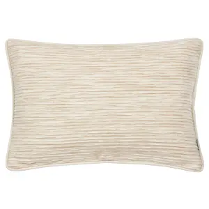 Yard Cove Ribbed Feather Filled Cushion