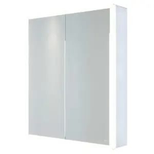 RAK Pisces 600x700mm Silvery White Square IR Sensor Illuminated Mirror Cabinet IP44