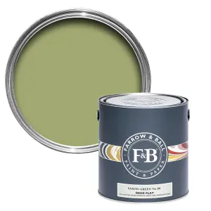 Farrow & Ball Dead Flat Mixed Colour 80 Saxon Green 2.5 Litre