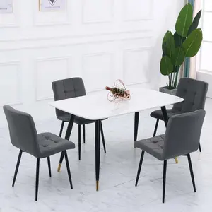 Barryton Upholstered Dining Chair (Set of 4) Grey