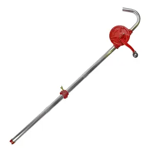 Barrel Pump Self Priming Rotary  Fuel Oil Drum Pump Hand Adjustable