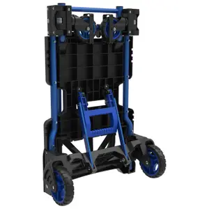 HandiMoova 2in1 70kg sack truck, multi-position 135kg folding platform trolley, multi-function hand truck