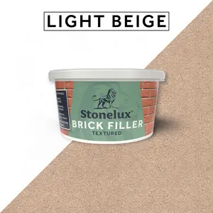 Stonelux Brick Repair Filler 0.3kg Light Beige Filler Brick Effect Filler