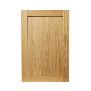 GoodHome Verbena Natural oak effect Matt natural Shaker Tall wall Cabinet door (W)600mm (H)895mm (T)20mm