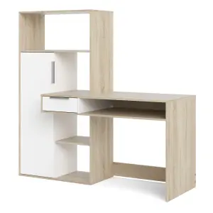 Function Plus Desk multi-functional unit with drawer and 1 door 163x60xh155 cm