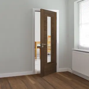 Emral Walnut Glazed Internal Door