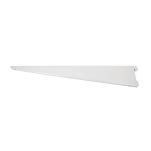 Timco - Twin Slot Shelf Bracket - White (Size 470mm - 1 Each)