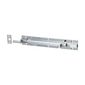 Dart Necked Barrel Bolt 6 Inch - Polished Chrome