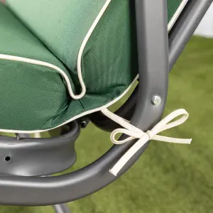 Alfresia Green Luxury Swing Seat Cushion