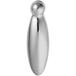 Pear Drop Shaped Lock Profile Escutcheon 60 x 18mm Polished Chrome Lock Cover