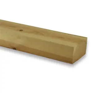 PACK OF 5 (Total 5 Units) - 100mm x 125mm (5" x 4") Sawn Timber Carcassing Wood Softwood Timber - 2.4m Length