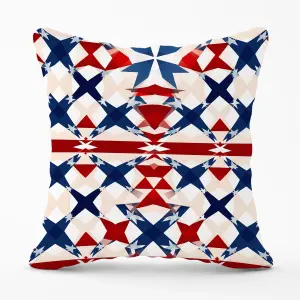 American Flag Abstract Pattern Cushions 45cm x 45cm