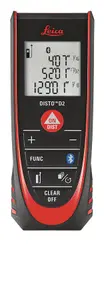 Leica Geosystems Disto D2 BT Laser Distance Measurer