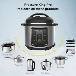 Pressure King Pro 4.8L - 14-In-1 Digital Pressure Cooker By Drew&Cole