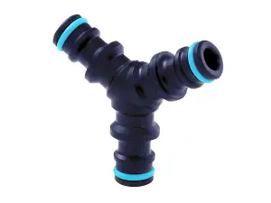 Flopro Three Way Hose Connector - Versatile and Durable Hose Splitter