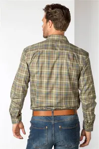 Rydale Men's Country Checked Shirt - Ebberston - Ebberston Khaki XL