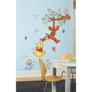 RoomMates Winnie The Pooh Swinging For Honey Giant Peel & Stick Wall Decals