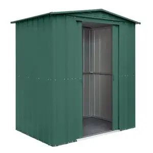 6 x 5 Apex Metal Garden Shed - Heritage Green (6ft x 5ft / 6' x 5' / 1.8m x 1.5m)