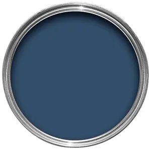 Dulux Weathershield Oxford blue Satinwood Exterior Metal & wood paint, 750ml