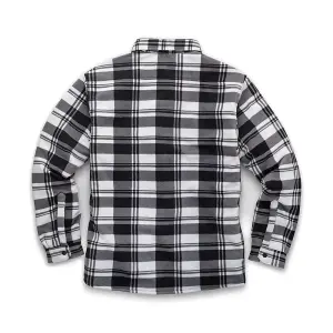 Scruffs - Worker Padded Checked Shirt Black/White - XXL