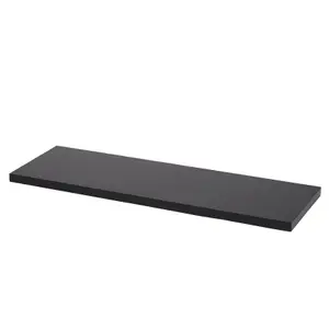 GoodHome Rigga Rectangular Floating shelf (L)60cm x (D)19cm