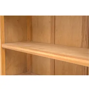 Bingham 180cm H x 90cm W Standard Bookcase Waxed