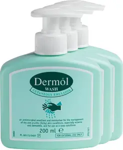 Dermol Wash - 200Ml - 3 Pack