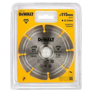 Dewalt DT3701-QZ High Performance Diamond Cutting Disc Segmented 115mm X22.23mm