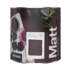 Rust-Oleum Washable Matt Wall Paint - Mulberry Street 2.5L