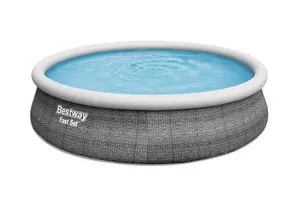 Bestway Fast set Swimming pool with pump (H) 107cm