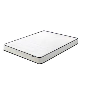 spring mattress - Tight top medium firmness mattress - Euro top design mattress with multiple layers Double (4'6)