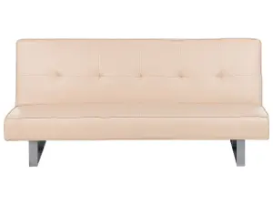 Beliani Modern Sofa Bed DERBY Beige