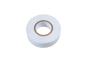 Connect 36894 White PVC Insulation Tape 19mm x 20m - Pack 1