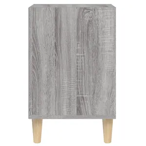 Berkfield TV Cabinet Grey Sonoma 100x35x55 cm Engineered Wood