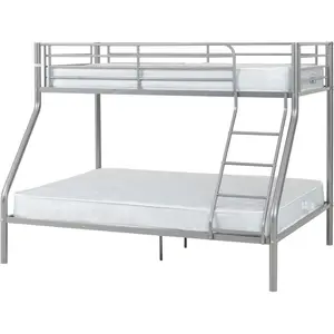 Harold Triple Sleeper Bunk Bunk Bed Silver